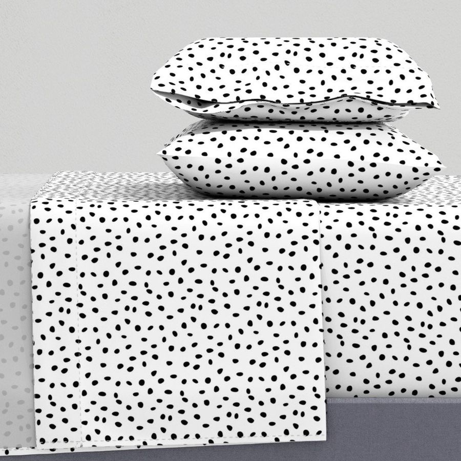Animal Print Sheets Dalmatian Dots by Glimmericks Dots Dog Print Polka Dots Modern Cotton Sateen Sheet Set Bedding by Spoonflower - Etsy added by Rachel Mazur