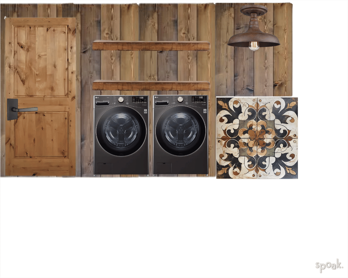 Laundry Room Inspo designed by Summer Sackett