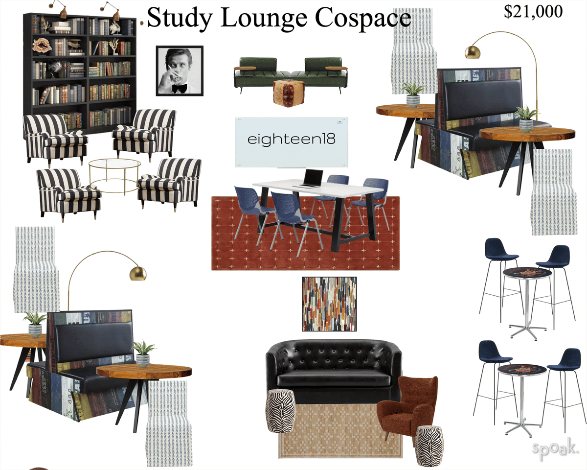 Library Inspo designed by Tanya Duke