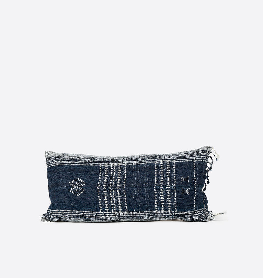 Vintage Lumbar Pillow F.XXIII.CXXVII 23" x 11" | Shoppe Amber Interiors added by Misty Giunto