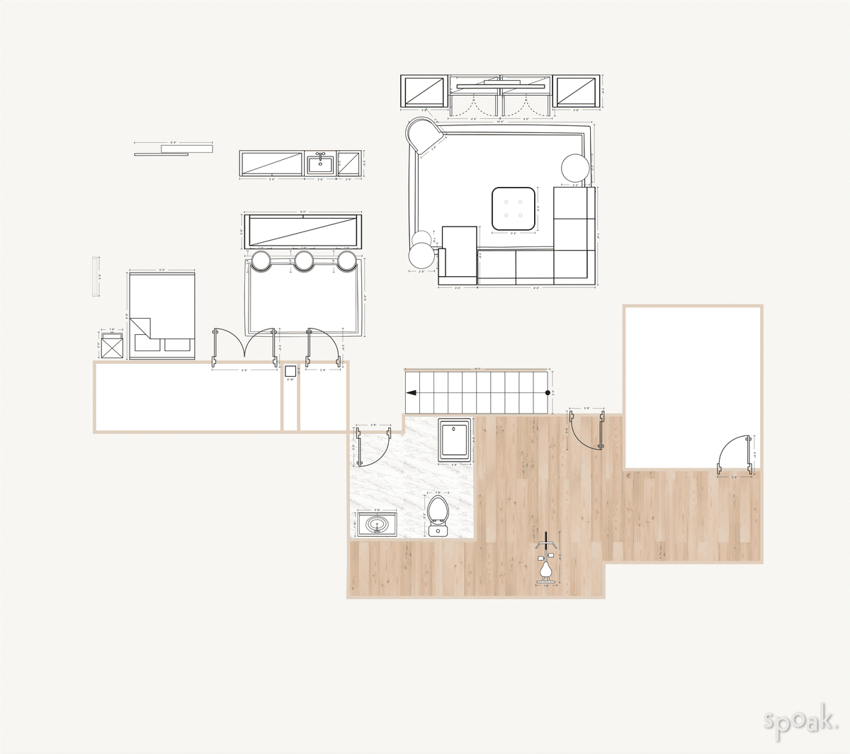 Basement Plan designed by Whitney Cliggett