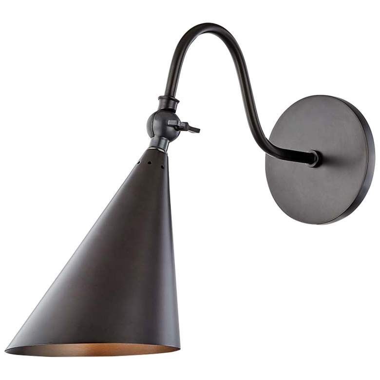 Mitzi Lupe 12" Old Bronze Modern Industrial Barn Light Wall Sconce added by Erin Vernon