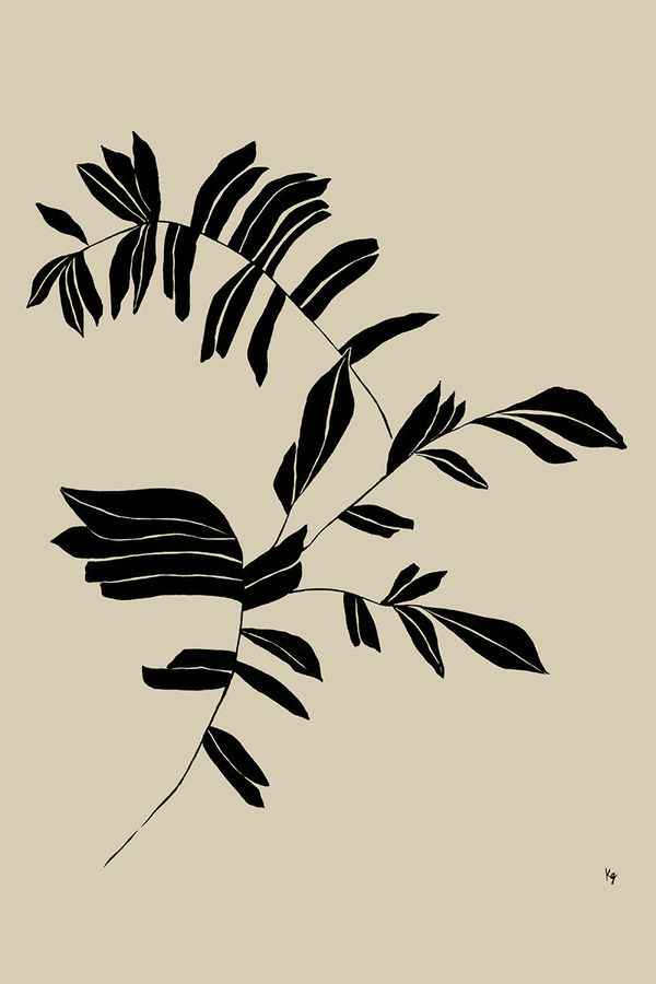 Botanical II by Katherine George - 16x20 Unframed Print added by Kate Lynn Nemett