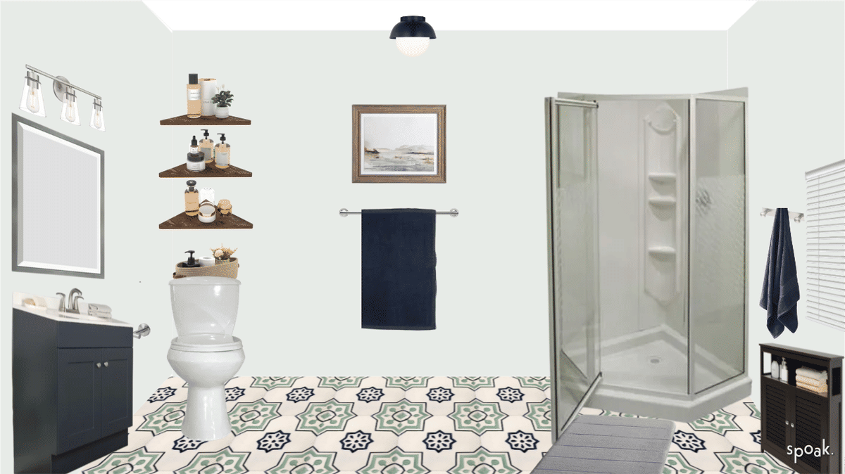 Bathroom Inspo designed by Katie Carpenter