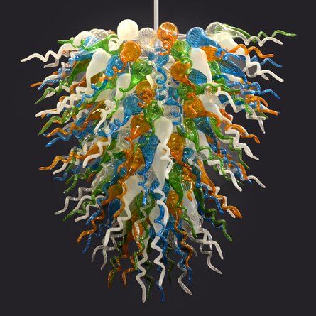 Glass Chandelier added by Ian Kranz