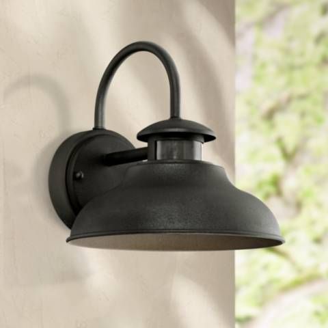 Midland 9" High Dusk-to-Dawn LED Motion Sensor Light - #8M841 | Lamps Plus added by Lindsay Schultz
