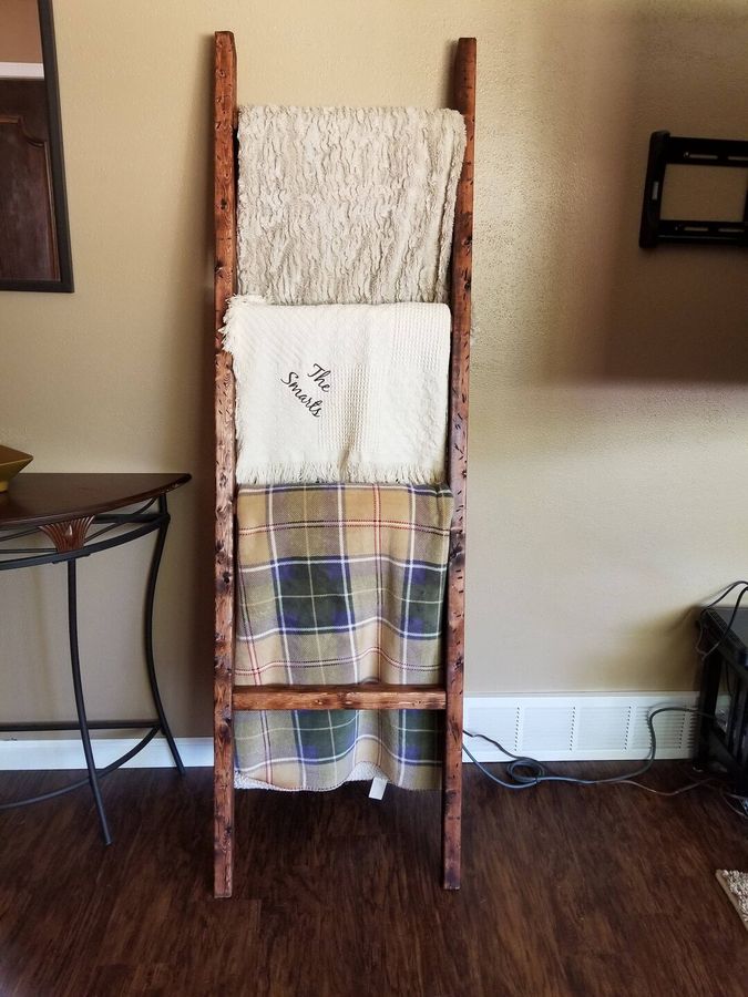 Blanket Ladder - Etsy added by Stacy DeMeester