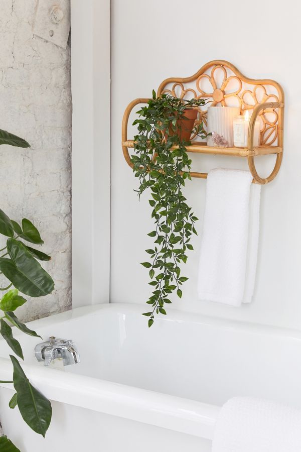 Rattan Daisy Wall Shelf added by erika grossman