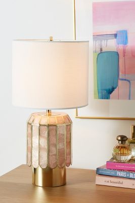 Madelyn Capiz Faceted Lamp Base added by Jenna Quinones