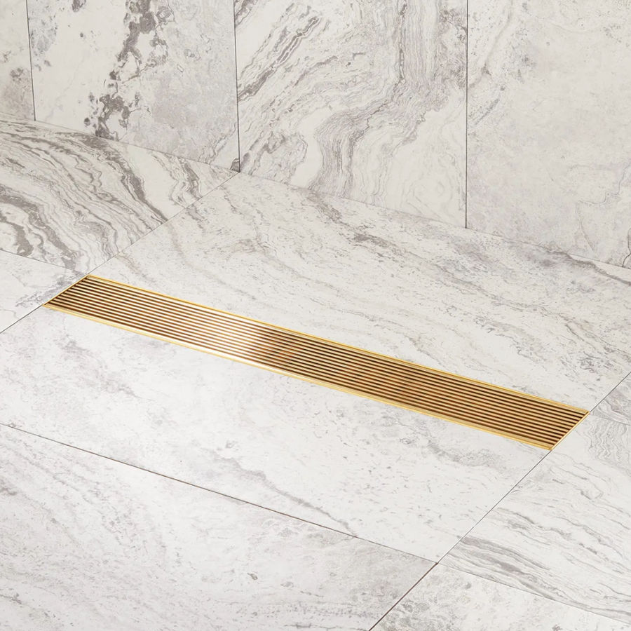 Carmen Linear Shower Drain with Drain Flange added by Morgan Carey