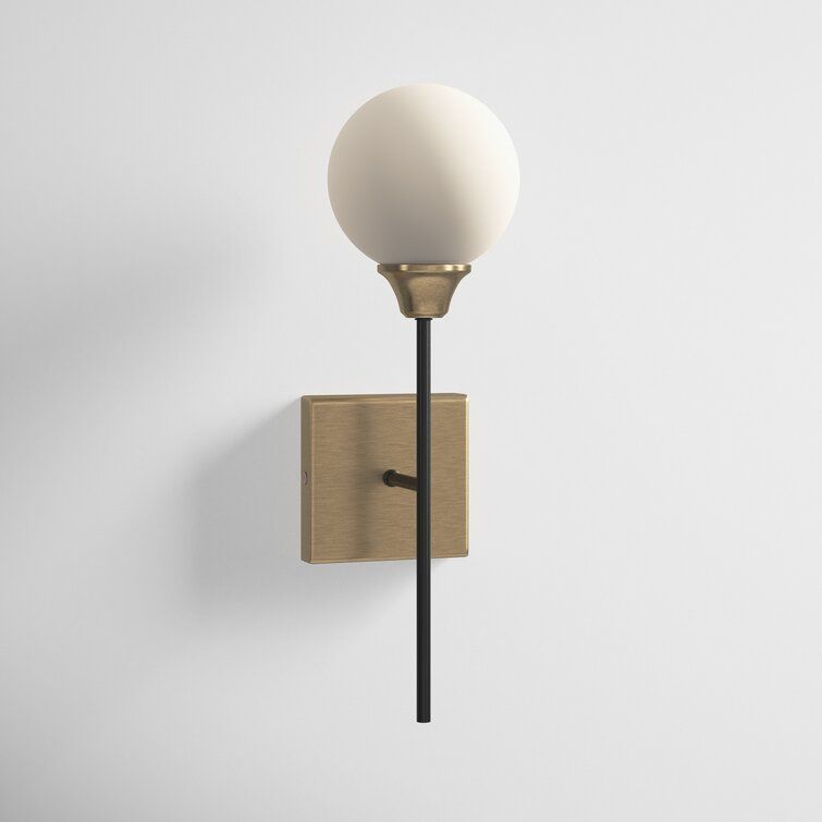 Hallas 1 - Light Dimmable Oil Rubbed Bronze/Brass Wallchiere added by Tammy Gerber