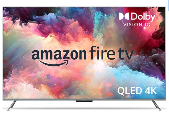 Amazon Fire TV 65" Omni QLED Series 4K UHD smart TV, Dolby Vision IQ, Fire TV Ambient Experience, local dimming, hands-free with Alexa added by Fabian Ortega