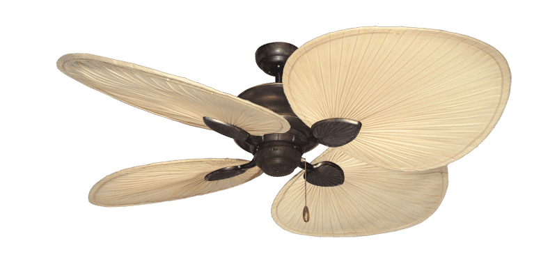 Palm Breeze II Oil Rubbed Bronze with 54" Natural Palm Blades added by Rose Jacobsen
