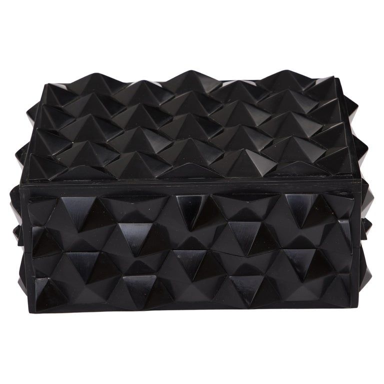 Carved, Polished Dimensional Black Bone Dragon Box added by Spoak Member