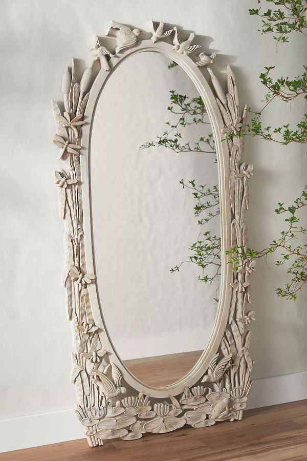 Handcarved Menagerie Mirror added by Ellie Lorino