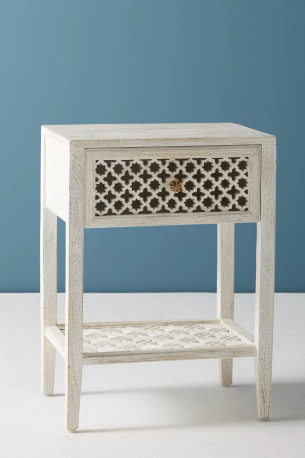 Jali-Carved Nightstand added by Cornelia Spiske