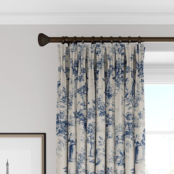 Provence 100% Cotton Room Darkening Curtain Panel added by Shannon Ellington