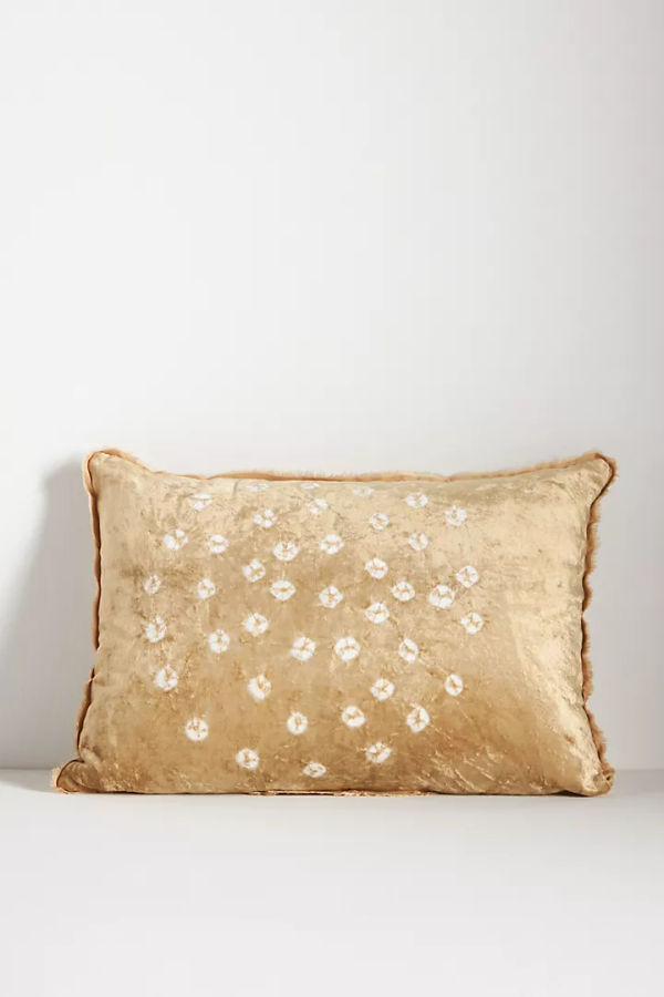 Shibori Velvet Pillow added by Georgetown Home Stylist
