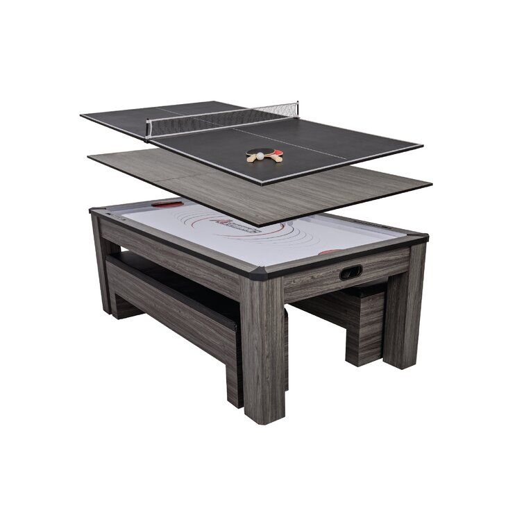 7' 3 in 1 Multi Games Table, Air Hockey, Dining, and Table Tennis Table added by Whitney Crutcher