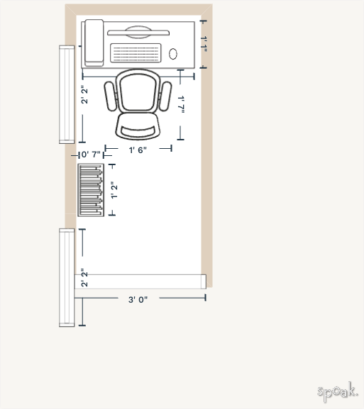 Library Layout designed by Selina Scharr