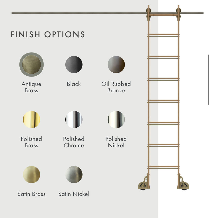 Rolling Ladder added by Kate McKay Designs