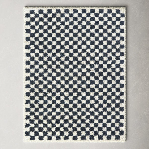 Walker Performance Navy Blue/White Rug added by Camille Ashburn