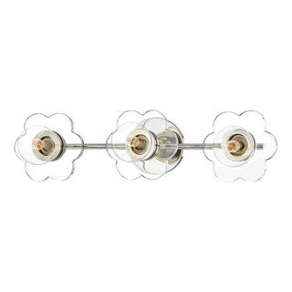 Mitzi Alexa 3 Light Bath, Polished Nickel H357303-PN - Contemporary - Bathroom Vanity Lighting - by ShopFreely | Houzz added by Taylor Mace