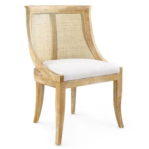 Villa & House Monaco French Country Limed Oak Curved Cane Side Chair added by Felicia Dobkowski