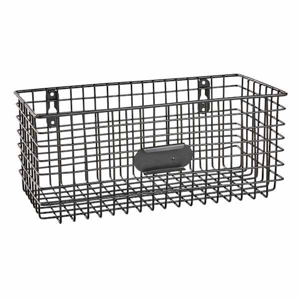 Black Metal Wire Wall Basket, Small added by Bonnie Whitfield