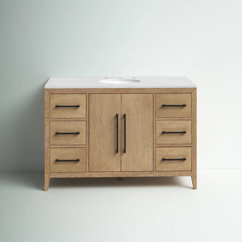 Alsup 48" Single Bathroom Vanity Set added by Spoak Member
