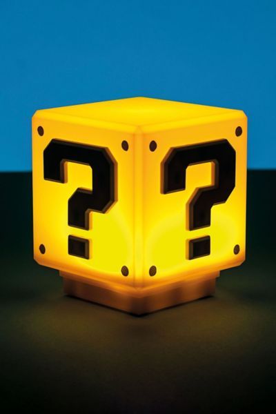 Super Mario Question Block Light added by Sarah Jackson