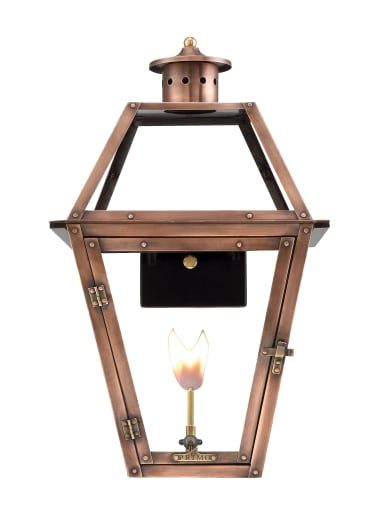 18” Orleans Wall Mount Copper Lantern by Primo added by KemptNO LLC