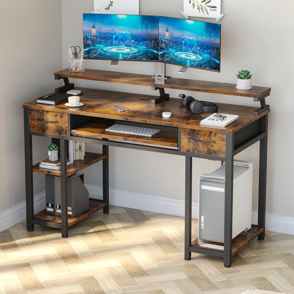 Harbe Metal Base Computer Desk added by Lynn Wall