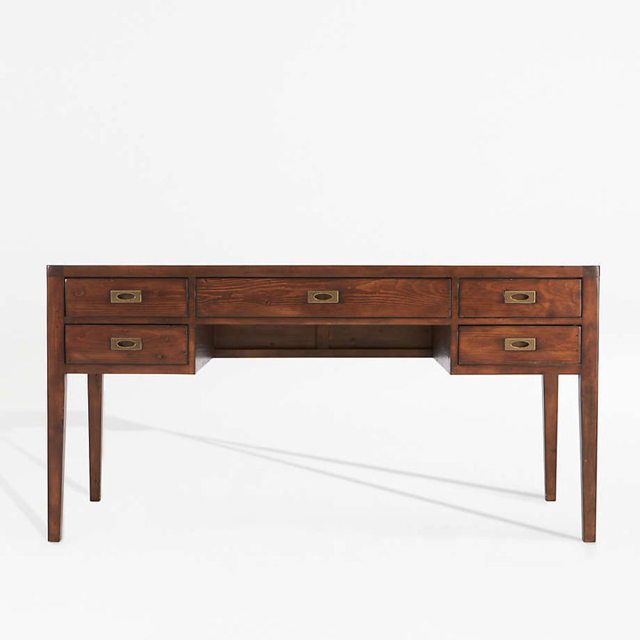 Morris 60" Chocolate Brown Desk added by Katherine Mae Quiba