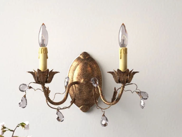 Cassell 2 - Light Dimmable Candle Wall Light added by Christina Eberhard