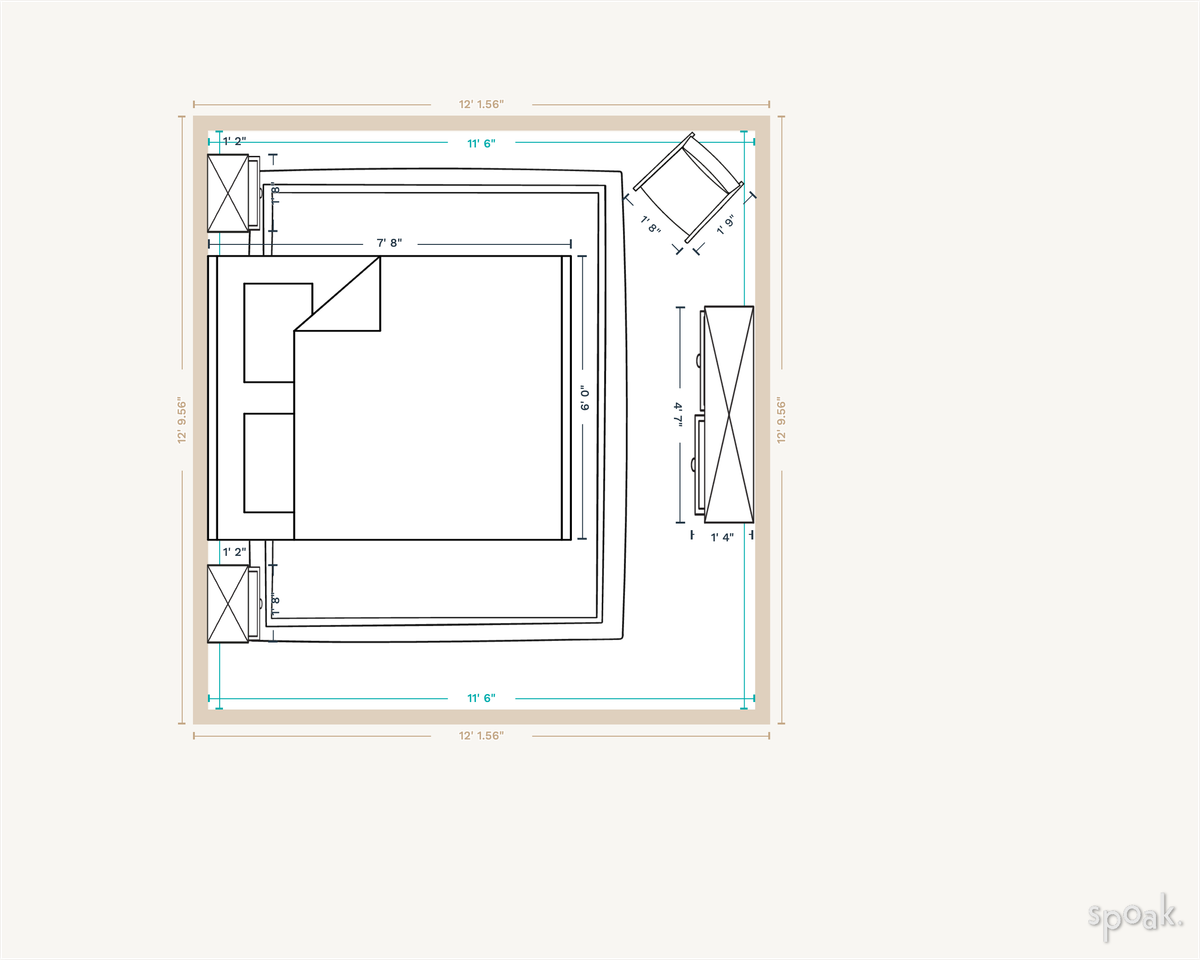 Kitchen Layout designed by Jules Fowler