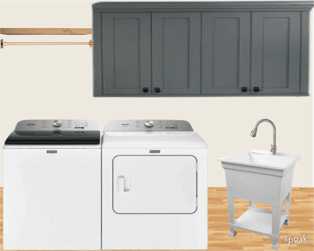 Laundry Room Inspo designed by Ayesha Anwar