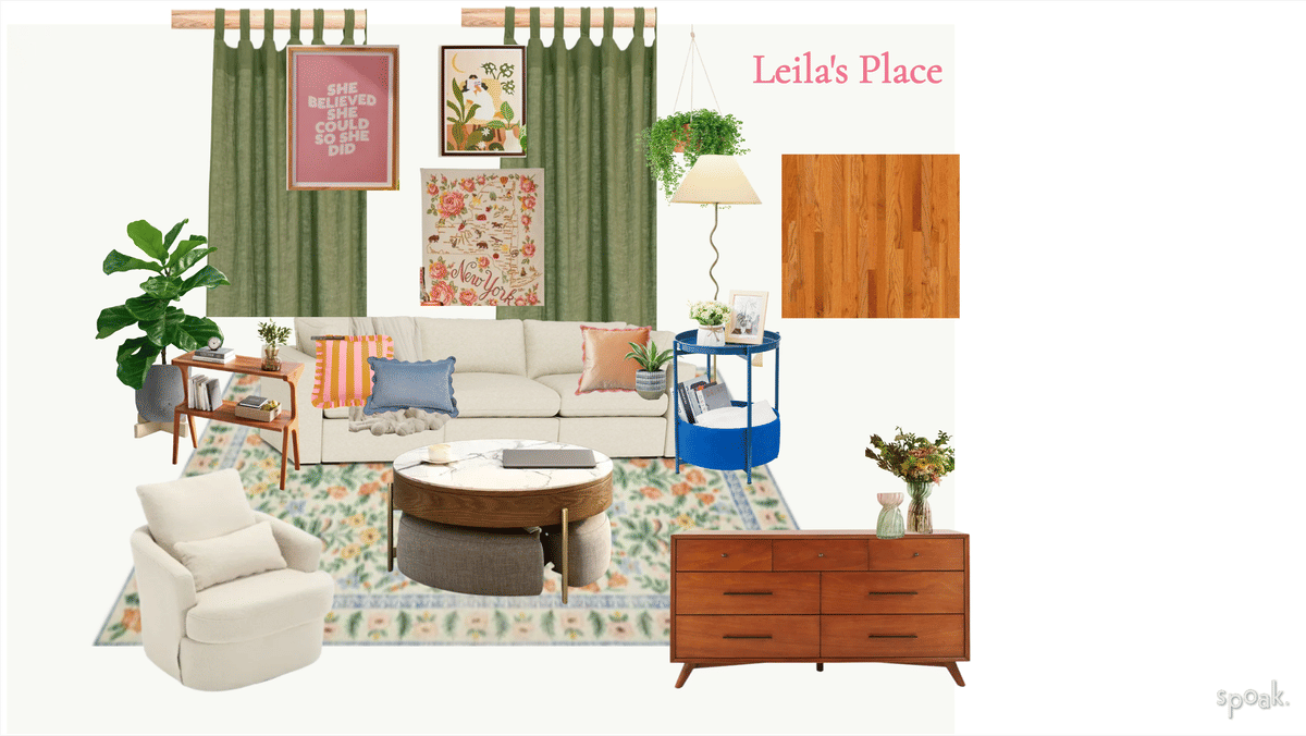 Living Room Inspo designed by Taylor Flinkstrom