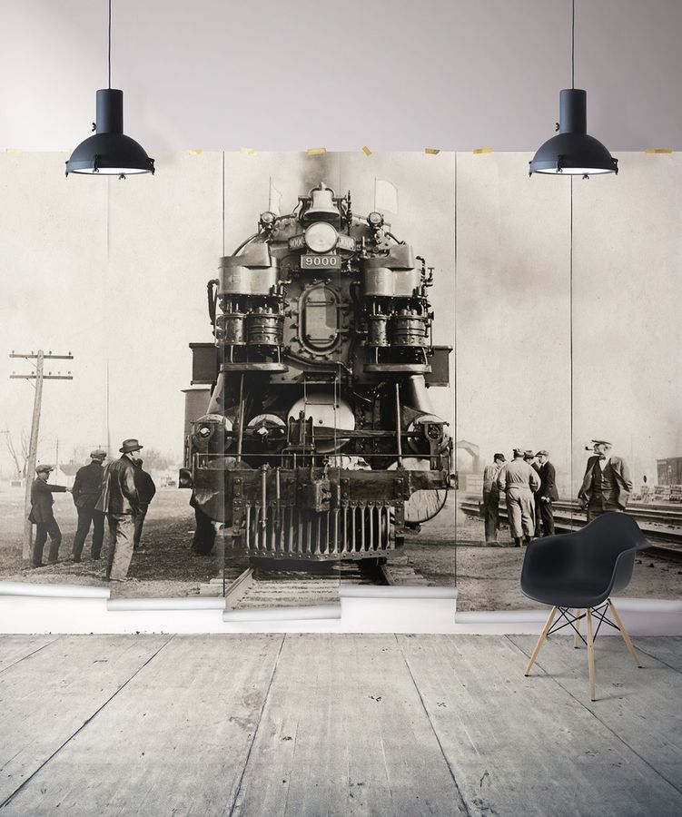 Rock Island Line Mural • Milton & King added by Zoe Shyn