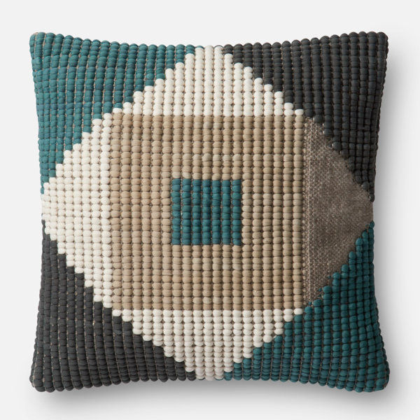 Kaleigh Geometric Indoor/Outdoor Throw Pillow added by HELEN SALGADO