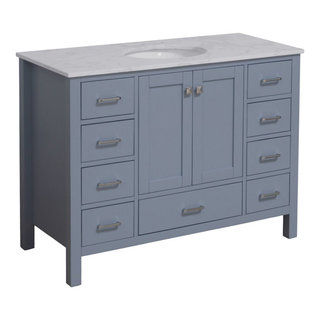 Horizon 48" Bathroom Vanity - Transitional - Bathroom Vanities And Sink Consoles - by Kitchen Bath Collection | Houzz added by HELEN SALGADO