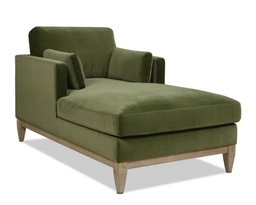 Pera Upholstered Chaise Lounge added by Alethia Vitale