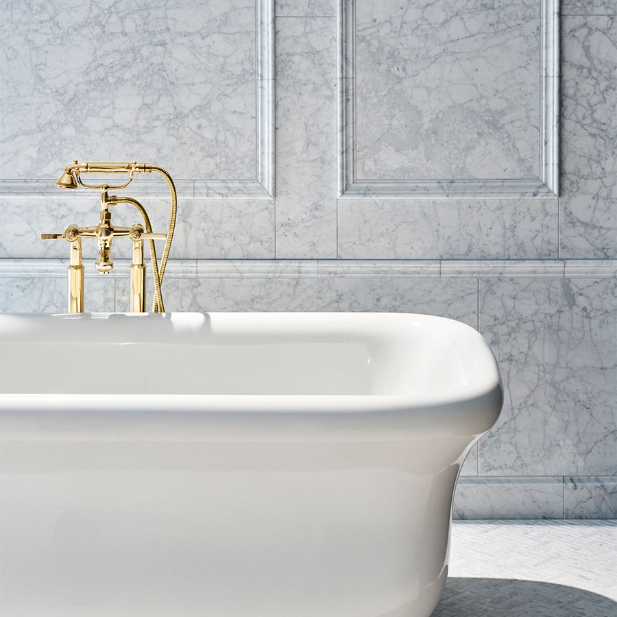 Empire 71" x 34 1/2" x 24" Freestanding Rectangular Bathtub added by Alta Projects