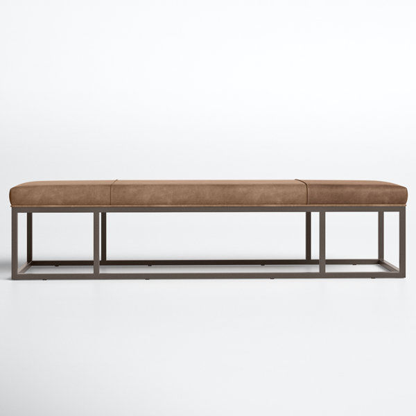 Roux Genuine Leather Bench added by Kate McKay Designs