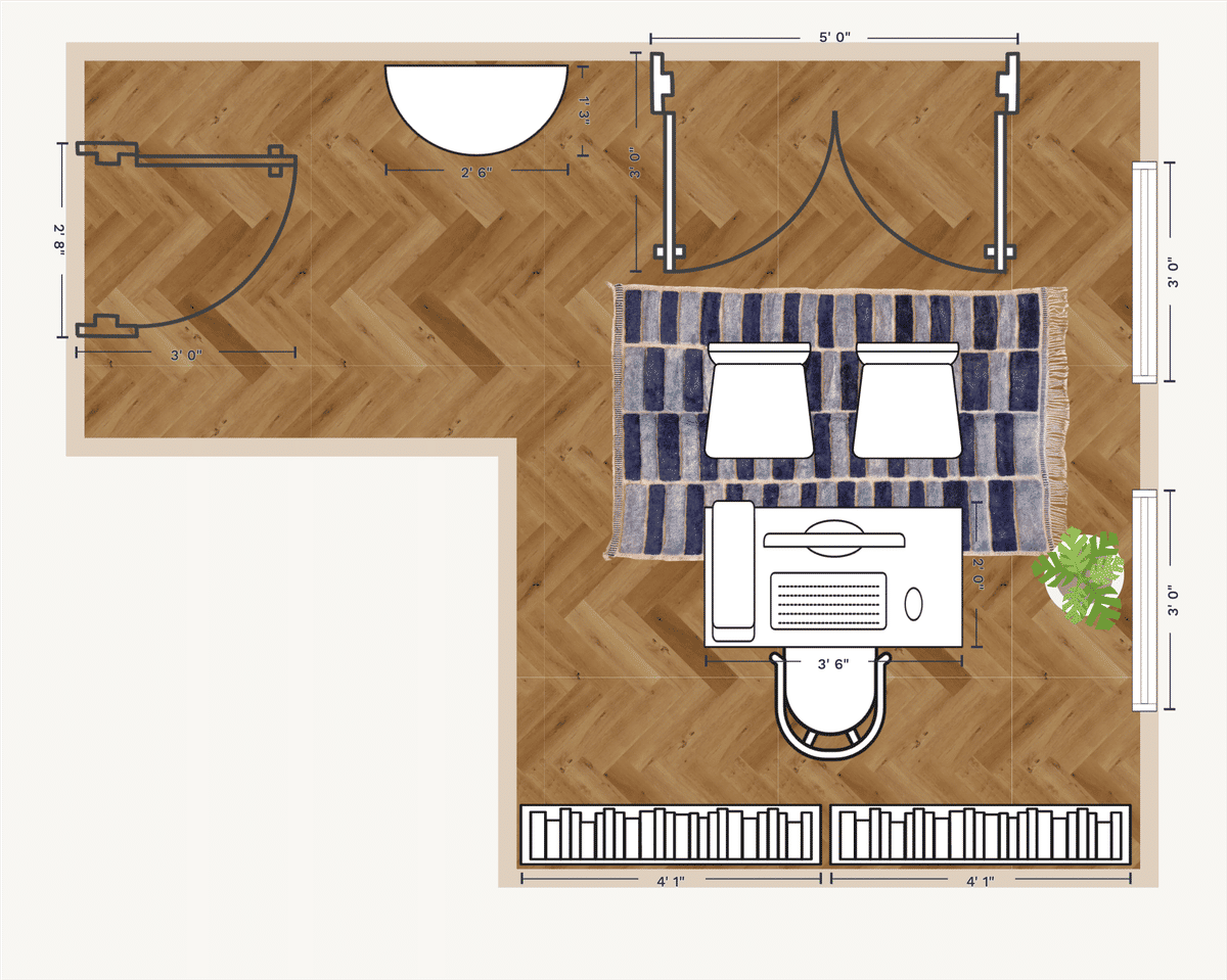 Living Room Plan designed by Spoak 