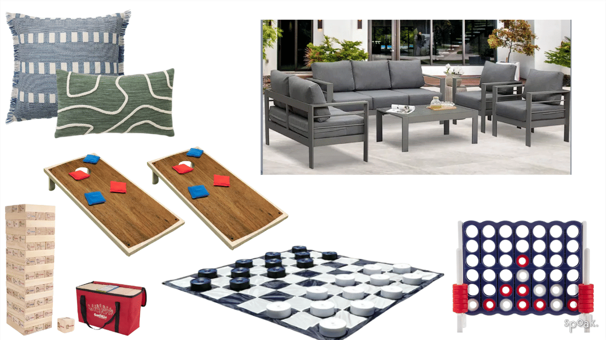 Game Room Inspiration designed by Chloe C