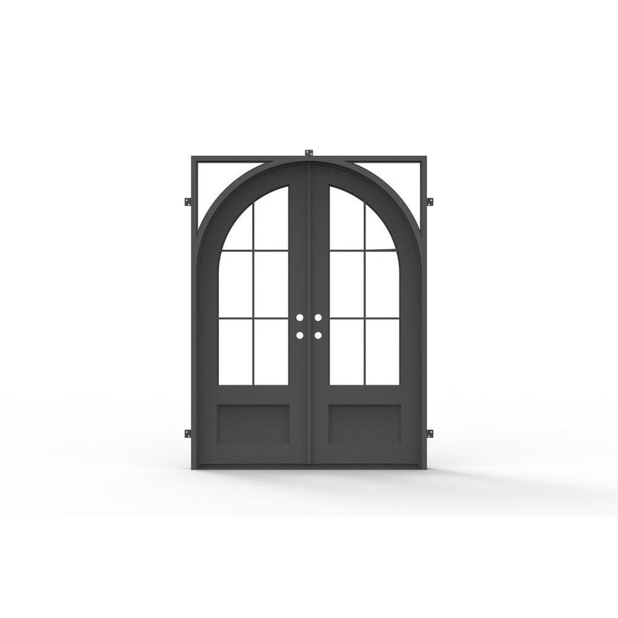 Wrought Iron Doors – Telluride - Square-Arch Double added by Ashley Wells