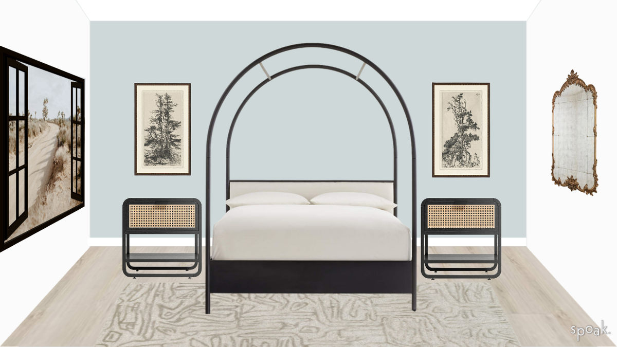 Bedroom Inspiration designed by Morgan Farren