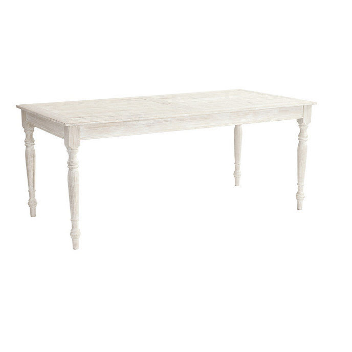 Ceylon Whitewash Rectangular Dining Table added by JESSICA FORTIER