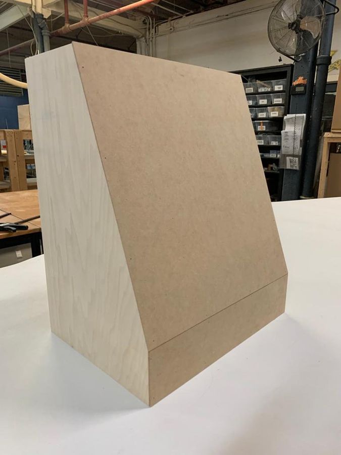 Custom Range Hood Angle With MDF Covers for Paint Not Assembled - Etsy added by Shanna Eilers